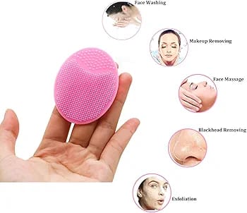 Silicone Facial Cleansing & Massage Brush