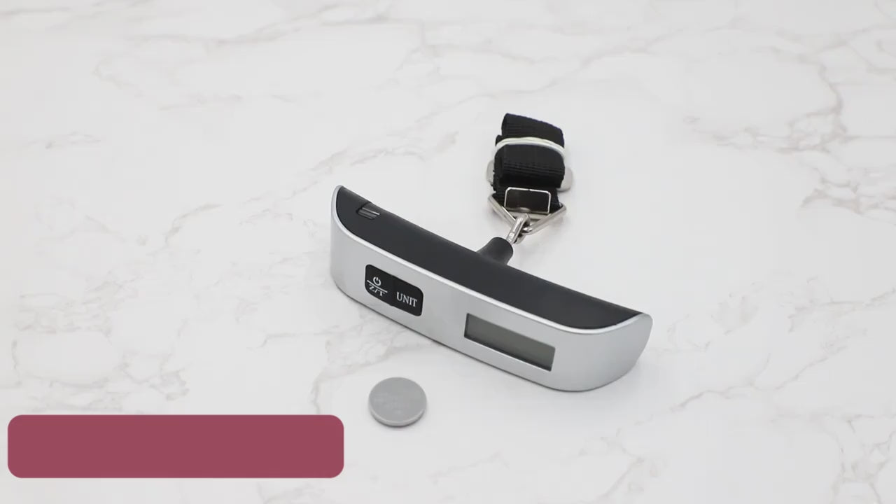 ✈️ TravelMate Pro 50kg Digital Hanging Luggage Scale