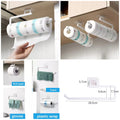 Multipurpose Under-Cabinet Tissue Roll Holder – Space Saving Organizer
