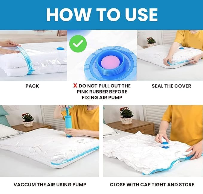 Vacuum Storage Bags for Efficient Space Saving